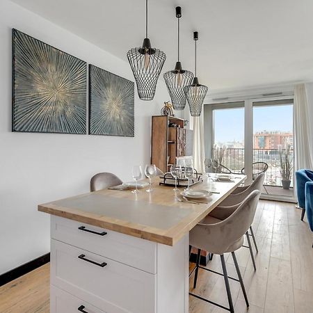 Chlebova - Riverside View Terrace, Free Parking, Gym & Kidsplay By Downtown Apartments Гданськ Екстер'єр фото
