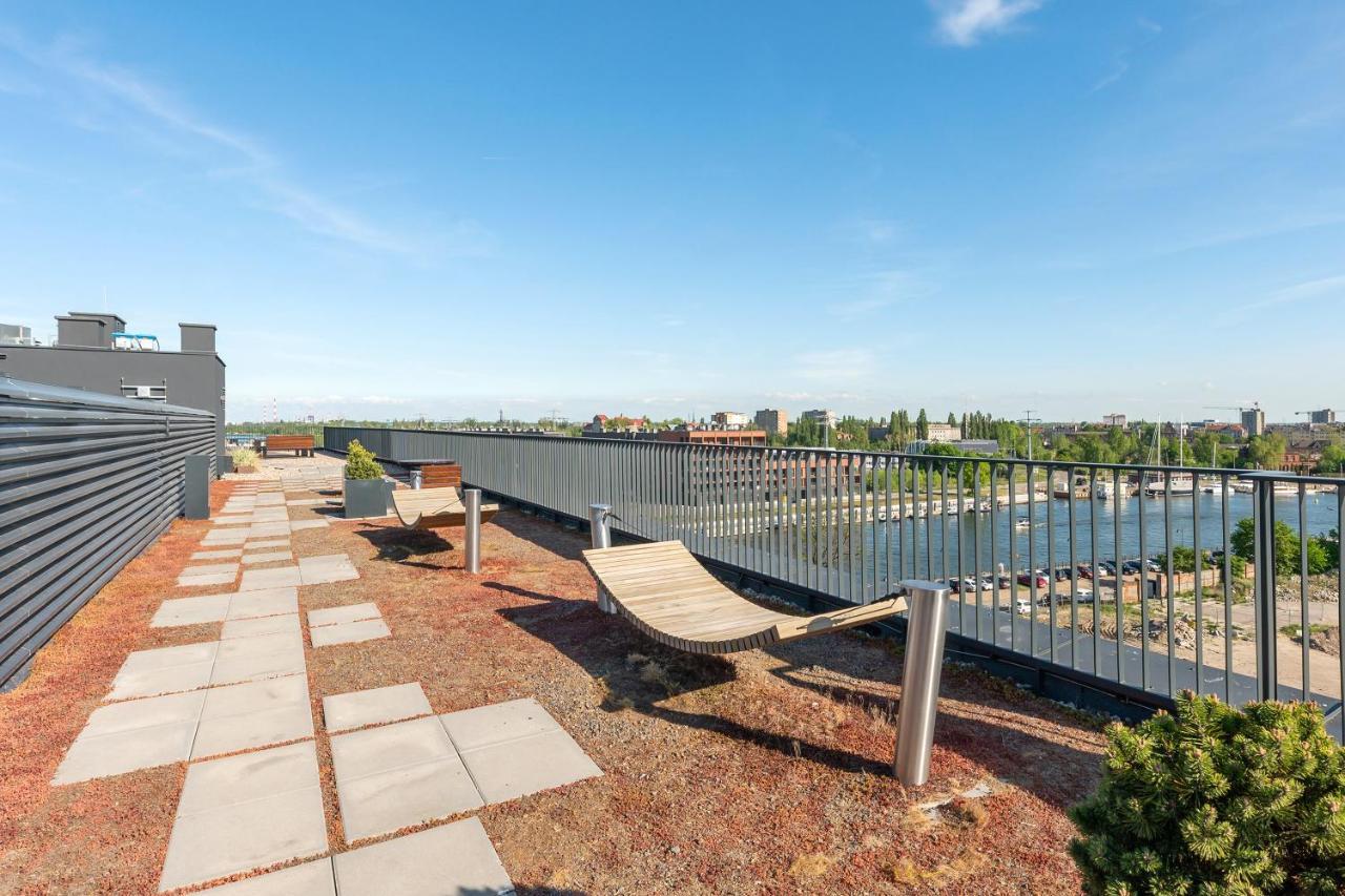 Chlebova - Riverside View Terrace, Free Parking, Gym & Kidsplay By Downtown Apartments Гданськ Екстер'єр фото