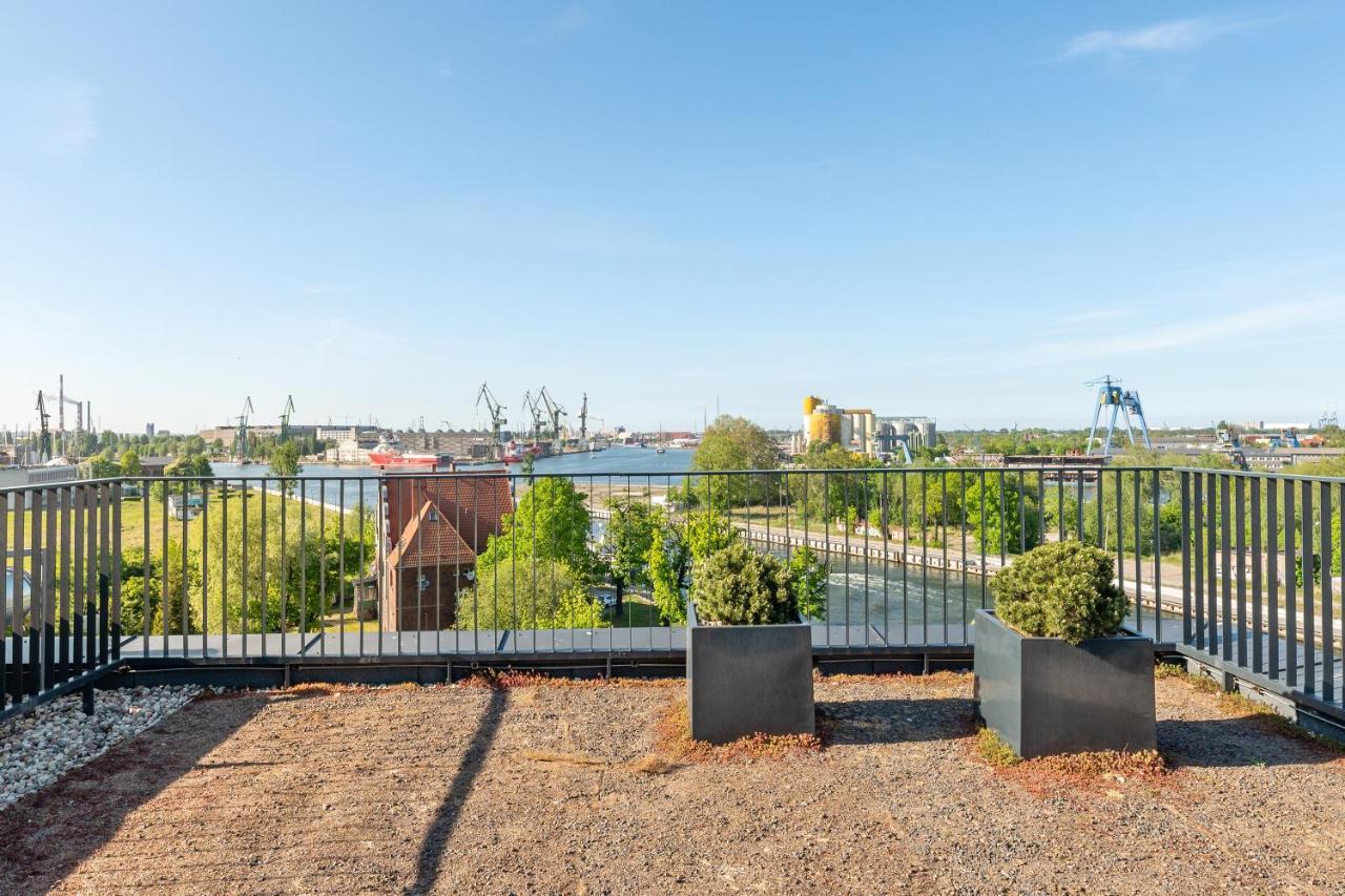 Chlebova - Riverside View Terrace, Free Parking, Gym & Kidsplay By Downtown Apartments Гданськ Екстер'єр фото