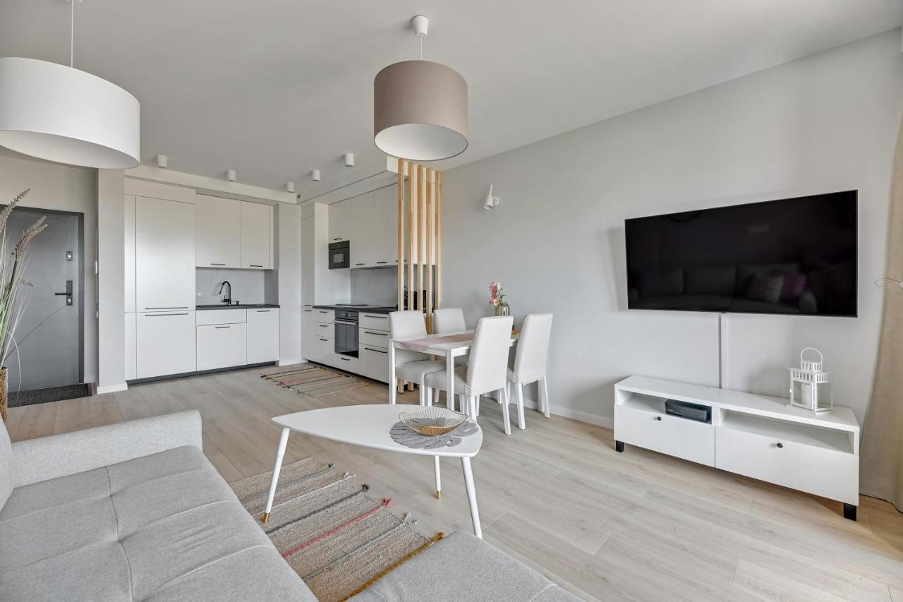 Chlebova - Riverside View Terrace, Free Parking, Gym & Kidsplay By Downtown Apartments Гданськ Екстер'єр фото