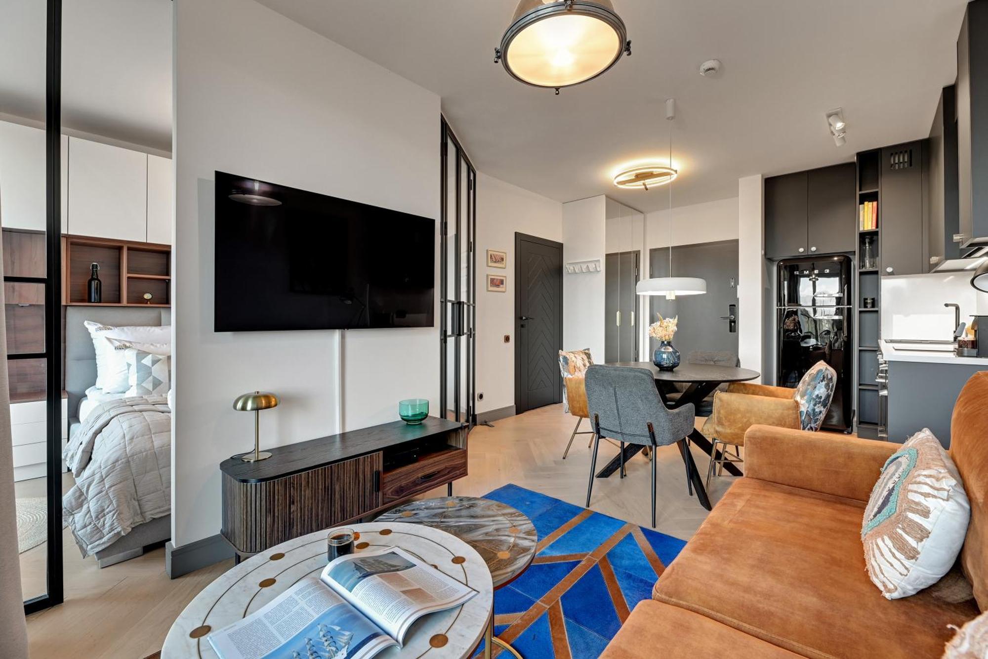 Chlebova - Riverside View Terrace, Free Parking, Gym & Kidsplay By Downtown Apartments Гданськ Номер фото