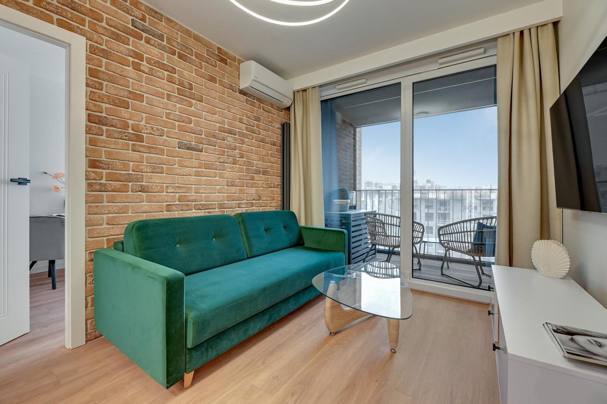 Chlebova - Riverside View Terrace, Free Parking, Gym & Kidsplay By Downtown Apartments Гданськ Екстер'єр фото