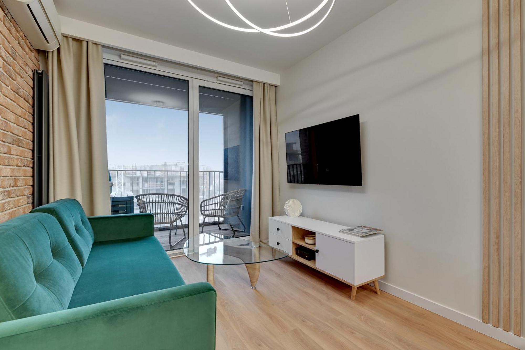 Chlebova - Riverside View Terrace, Free Parking, Gym & Kidsplay By Downtown Apartments Гданськ Екстер'єр фото